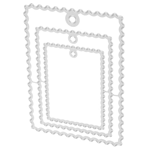 GRADENEVE Metall Stanzform Stanzschablone für DIY Scrapbooking Weihnachtsdeko Stempelmotiv Prägeschablone Langlebig Wiederverwendbar für Karten Alben Journal Handwerk von GRADENEVE