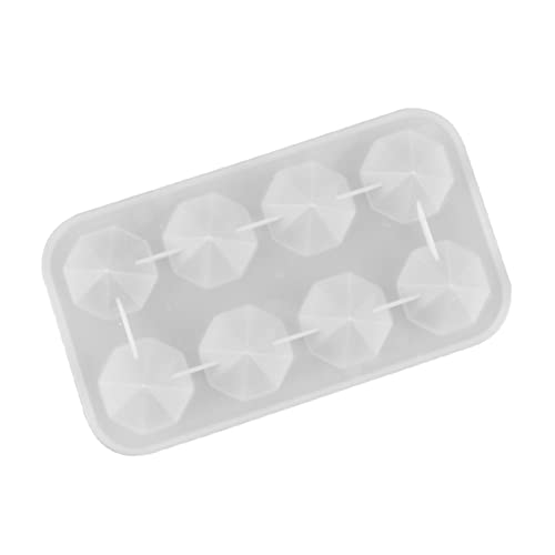 GRADENEVE Silikon Gießformen für DIY Vielseitige Mehrseitige Diamantformen Kreative Silikonmoulds zur Herstellung Einzigartiger Dekorationen und Einfach zu Bedienen von GRADENEVE