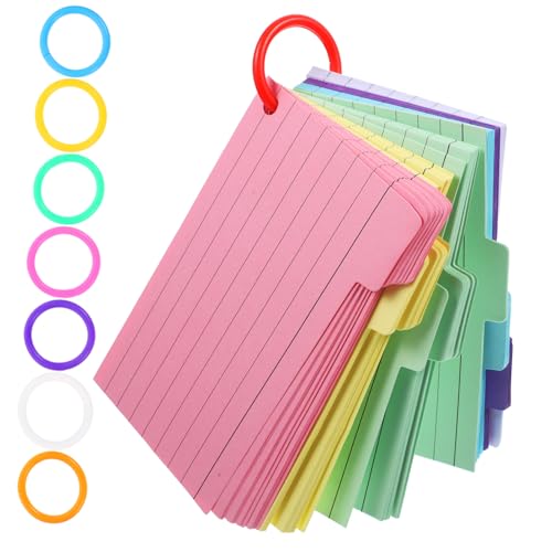 GRADENEVE Spiralnotizblock mit Indexkarten Farben Ringgebunden Dickes Papier Glattes Schreiben und Tragbar für Büro Schule Studium und Präsentationen Zufällige Farbe Zufällige Farbe GRADENEVE Spiralnotizblock mit Indexkarten Farben Ringgebunden Dickes Papier Glattes Schreiben und Tragbar für Büro Schule Studium und Präsentationen Zufällige Farbe Zufällige Farbe von GRADENEVE