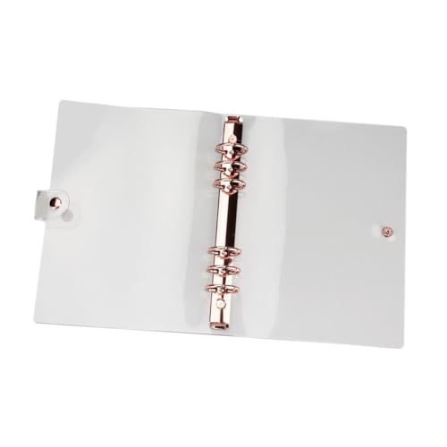 GRADENEVE Transparentes PVC Ringbuch Cover für Lose Wasserdichtes Notebook Cover für Büro Schule und Persönliche Planer Langlebig und Geruchsneutral GRADENEVE Transparentes PVC Ringbuch Cover für Lose Wasserdichtes Notebook Cover für Büro Schule und Persönliche Planer Langlebig und Geruchsneutral von GRADENEVE