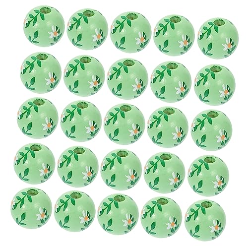 GRADENEVE -perlen-set 30 Stück Runde Blumen-holzperlen Für Die Schmuckherstellung Basteln -girlande GRADENEVE -perlen-set 30 Stück Runde Blumen-holzperlen Für Die Schmuckherstellung Basteln -girlande von GRADENEVE