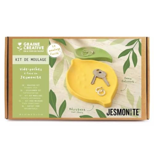 DIY-Set: Jesmonite Zitronen-Taschen-Ablageschale von GRAINE CREATIVE