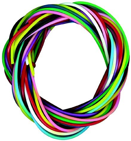 PW International Scoubidous-Bänder, leuchtende Farben, ohne Phatalate, 12 Stück PW International Scoubidous-Bänder, leuchtende Farben, ohne Phatalate, 12 Stück von GRAINE CREATIVE