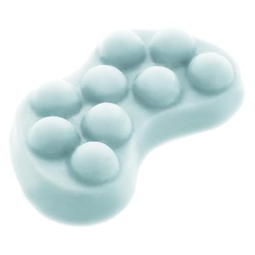 Anatomische Massageform aus Silikon für Seifentabletten mit Kügelchen, 2 Stück, ergonomisches Design, personalisieren Sie Ihre Seife, 10,5 x 6,5 x 2,7 cm von GRAN VELADA