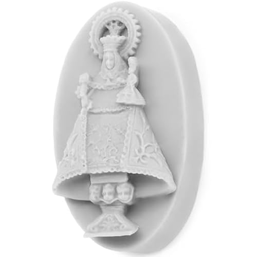 Covadonga ovale Silikonform für Seifen und Basteln, 7,6 x 4,6 x 3,2 cm, robust und flexibel, einfach zu verwenden mit Essenzen und Farbstoffen. Erstellen Sie spektakuläre Seifen von GRAN VELADA
