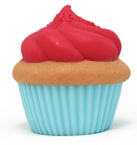 Cupcake-Form mit Silikonsahne für Seifen und Bastelarbeiten, Maße 6,5 x 7 cm. Robust, antihaftbeschichtet und flexibel, einfach und spektakulär von GRAN VELADA