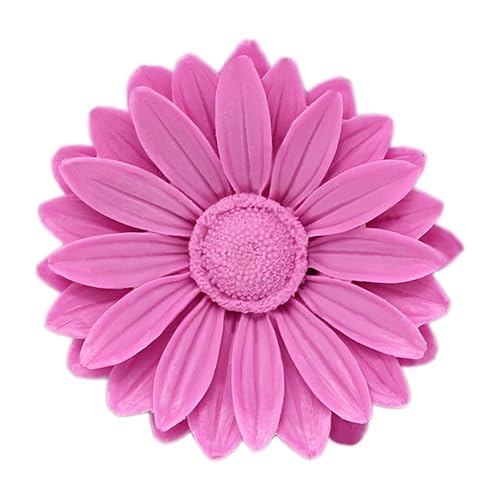 Daisy Flower Silikonform für Seifen, bequem und robust, kreatives Basteln, einfach zu bedienen, ideal für die Herstellung von handgefertigten Seifen, Maße 10,5 x 3 cm von GRAN VELADA