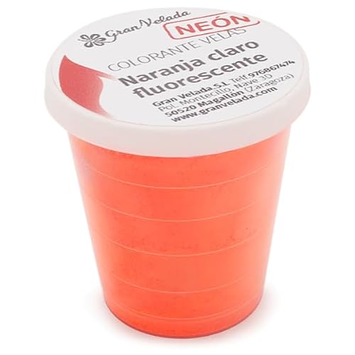 Farbstoff in Neonorange für Kerzen, Pigment mit höherer Ergiebigkeit, professionelle Qualität, lebendige und langlebige Farben, exklusive Verwendung, 30 cc Farbstoff in Neonorange für Kerzen, Pigment mit höherer Ergiebigkeit, professionelle Qualität, lebendige und langlebige Farben, exklusive Verwendung, 30 cc von GRAN VELADA