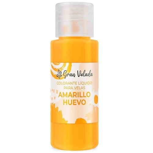Flüssiger Farbstoff Kerzen eigelb / 30 ml von GRAN VELADA