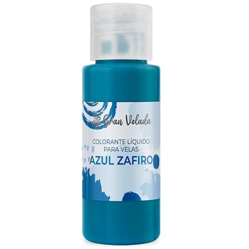 Flüssiger Farbstoff für Kerzen, Saphirblau, 30 ml von GRAN VELADA
