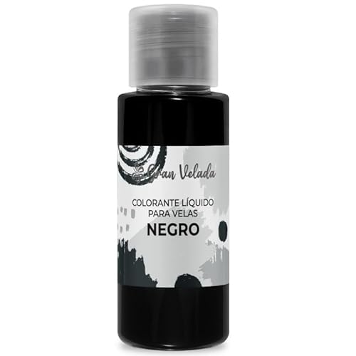 Gran Velada Flüssige Kerzenfarbe, Schwarz, 30 ml, einfach zu verwenden, verleihen Sie Ihren Kreationen einen eleganten und raffinierten Touch, vielseitig in Designs, gebrauchsfertig Gran Velada Flüssige Kerzenfarbe, Schwarz, 30 ml, einfach zu verwenden, verleihen Sie Ihren Kreationen einen eleganten und raffinierten Touch, vielseitig in Designs, gebrauchsfertig von GRAN VELADA