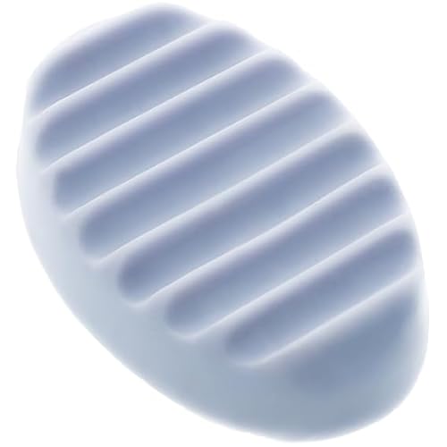 Ovale Seifenform mit Streifen, 2 Stück, ergonomisches Design, selbstgemachte Seifenherstellung, flexibles Silikon, Duft und Farbe, personalisierbar von GRAN VELADA