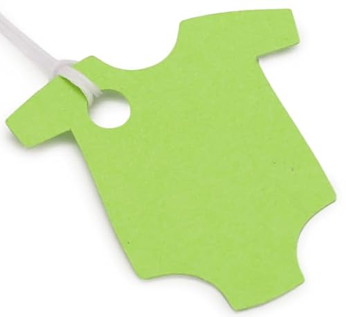 Packung mit 10 Etiketten aus Karton, personalisierbar, mit Kordel, 5 x 5 cm, ideal für Namen, Daten und Widmungen von GRAN VELADA