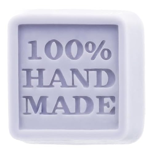 Quadratische Silikonform für Handseifen, 5,5 x 2 cm, ideal für feste Kosmetik, robust und flexibel, kein Formentferner erforderlich von GRAN VELADA
