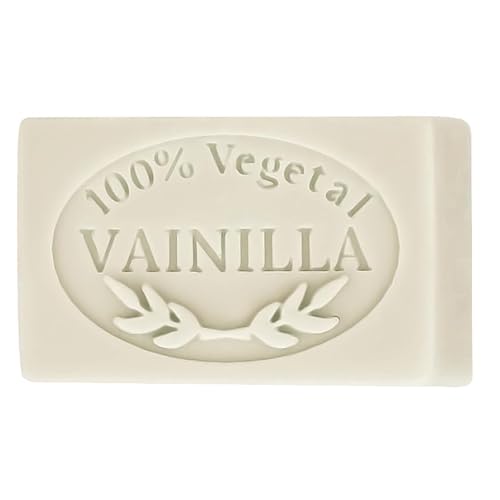 Set aus 100 % pflanzlichem Silikon für Vanilleseife, 4 Stück, Maße 6,5 x 4 x 2 cm, robust und flexibel von GRAN VELADA