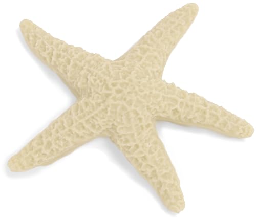 Silikonform Seestern, 10,5 x 1,5 cm, für Seifen und Basteln, robust und flexibel, einfach zu verwenden, schafft spektakuläre Seifen von GRAN VELADA