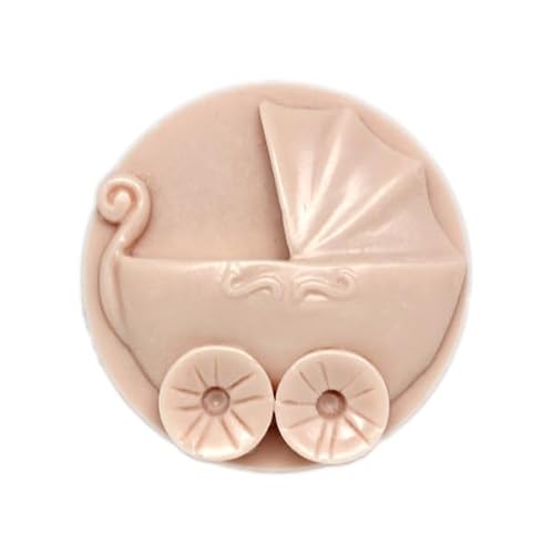 Silikonform für Kinderwagen, für Seifen und Bastelarbeiten, robust und flexibel, Maße 5,7 x 3 cm, einfache Seifenherstellung zu Hause von GRAN VELADA