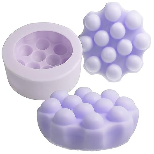 Silikonform für Massage-Seife, rund, anatomisch von GRAN VELADA