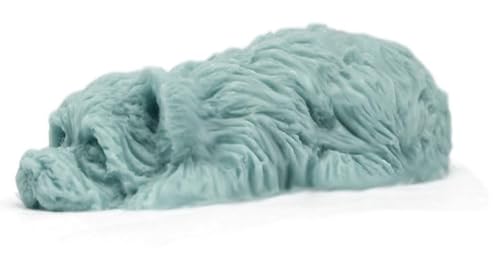 Silikonform für Schäferhund, einfach zu bedienen und robust, schafft aromatische Seifen zu Hause, ideale Größe 8,7 x 4,3 x 2,7 cm. von GRAN VELADA