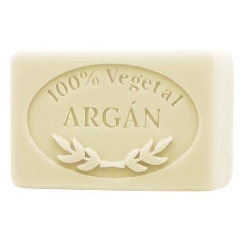 Silikonform für Seife mit Arganöl, 6,5 x 4 x 2 cm, 100 % pflanzlich, robust und flexibel, ideal für feste Kosmetik von GRAN VELADA