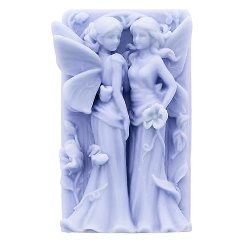 Silikonform für Seife mit Blumen, 5,7 x 9 x 4 cm, robust, flexibel und einfach zu verwenden, schafft spektakuläre Seifen zu Hause. von GRAN VELADA