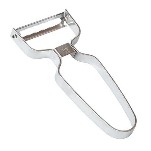 GRANA HOME Edelstahl Schäler – Multifunktionaler Kartoffelschäler, Gemüseschäler & Obstschäler mit Ergonomischem Griff - Ideal für Gemüse, Spargel & Julienne GRANA HOME Edelstahl Schäler – Multifunktionaler Kartoffelschäler, Gemüseschäler & Obstschäler mit Ergonomischem Griff - Ideal für Gemüse, Spargel & Julienne von GRANA HOME