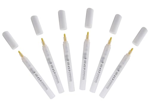 GRAPH'IT Fill'IT Set mit 6 leeren Markern, transparent, mittel, 6 Stück GRAPH'IT Fill'IT Set mit 6 leeren Markern, transparent, mittel, 6 Stück von GRAPH'IT