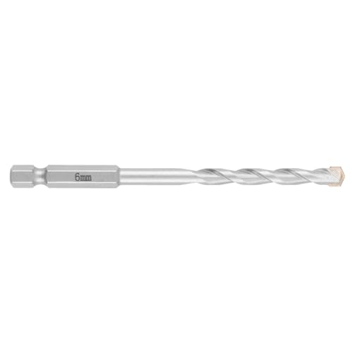 GRAPHITE Betonbohrer, Hex-Schaft, für Beton, Ziegel und Stein, robuste Qualität, ideal für Heimwerker - Steinbohrer Mauerwerksbohrer präzise, langlebig von GRAPHITE