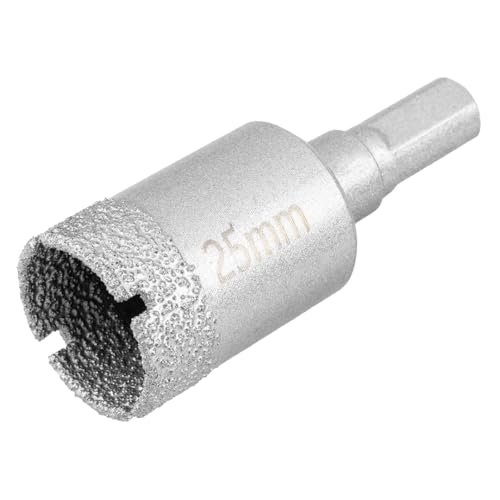 GRAPHITE Diamant-Lochsäge mit Zylinderschaft, ideal für Fliesen, Feinsteinzeug, Glas & Keramik - Zum Nass- und Trockenbohren - Max. 3000 U/min für präzise, saubere Löcher in Ihrer Werkstatt von GRAPHITE