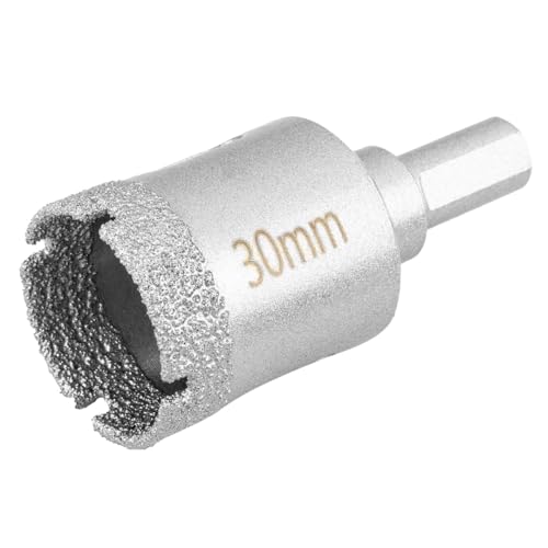 GRAPHITE Diamant-Lochsäge mit Zylinderschaft, ideal für Fliesen, Feinsteinzeug, Glas & Keramik - Zum Nass- und Trockenbohren - Max. 3000 U/min für präzise, saubere Löcher in Ihrer Werkstatt GRAPHITE Diamant-Lochsäge mit Zylinderschaft, ideal für Fliesen, Feinsteinzeug, Glas & Keramik - Zum Nass- und Trockenbohren - Max. 3000 U/min für präzise, saubere Löcher in Ihrer Werkstatt von GRAPHITE
