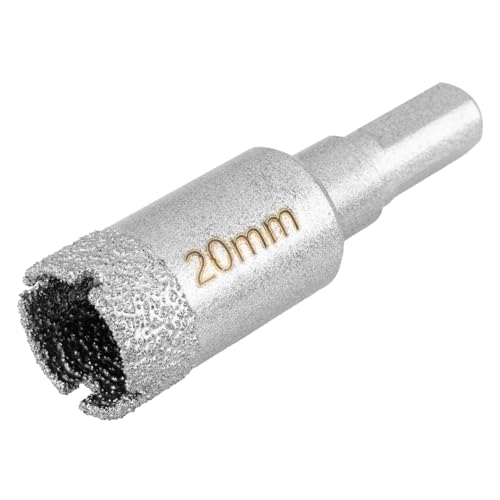 GRAPHITE Diamant-Lochsäge mit Zylinderschaft, ideal für Fliesen, Feinsteinzeug, Glas & Keramik - Zum Nass- und Trockenbohren - Max. 3000 U/min für präzise, saubere Löcher in Ihrer Werkstatt GRAPHITE Diamant-Lochsäge mit Zylinderschaft, ideal für Fliesen, Feinsteinzeug, Glas & Keramik - Zum Nass- und Trockenbohren - Max. 3000 U/min für präzise, saubere Löcher in Ihrer Werkstatt von GRAPHITE