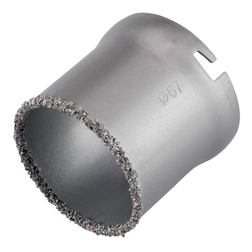 GRAPHITE Hochleistungs-Lochsäge – Robuste Bohrkrone mit Wolframkarbid-Belag für Installationen in Baustoffen, Ideal für Ziegel, Beton und Gipskarton GRAPHITE Hochleistungs-Lochsäge – Robuste Bohrkrone mit Wolframkarbid-Belag für Installationen in Baustoffen, Ideal für Ziegel, Beton und Gipskarton von GRAPHITE