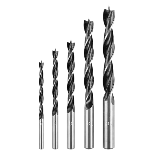 GRAPHITE Holzbohrer Set - Verschiedene Größen, Zylinderschaft, für präzise Holzarbeiten Holzspiralbohrer-Set Professional Zubehör Bohrmaschine/Schrauber GRAPHITE Holzbohrer Set - Verschiedene Größen, Zylinderschaft, für präzise Holzarbeiten Holzspiralbohrer-Set Professional Zubehör Bohrmaschine/Schrauber von GRAPHITE
