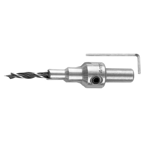 GRAPHITE Konfirmatschraubenbohrer – Zylinderschaft – Für Möbelmontage und Holzkonstruktionen – Präzises Vorbohren – Ideal für Heimwerker und Schreiner von GRAPHITE
