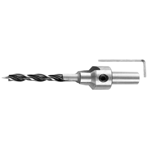 GRAPHITE Konfirmatschraubenbohrer – Zylinderschaft – Für Möbelmontage und Holzkonstruktionen – Präzises Vorbohren – Ideal für Heimwerker und Schreiner von GRAPHITE