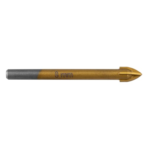 GRAPHITE Universalbohrer – TiN beschichtet für Holz, Metall, Beton, Keramik, Kunststoff – Zylinderschaft – Max. 1000 U/min – Verschleißfest und Langlebig GRAPHITE Universalbohrer – TiN beschichtet für Holz, Metall, Beton, Keramik, Kunststoff – Zylinderschaft – Max. 1000 U/min – Verschleißfest und Langlebig von GRAPHITE