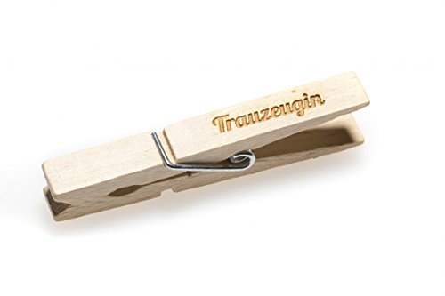 25x Holz Wäscheklammer graviert mit Namen von Braut & Bräutigam - Ideales Hochzeitsgeschenk, Gastgeschenk für Braut & Bräutigam - Geschenkidee zur Hochzeit von GRAVURZEILE