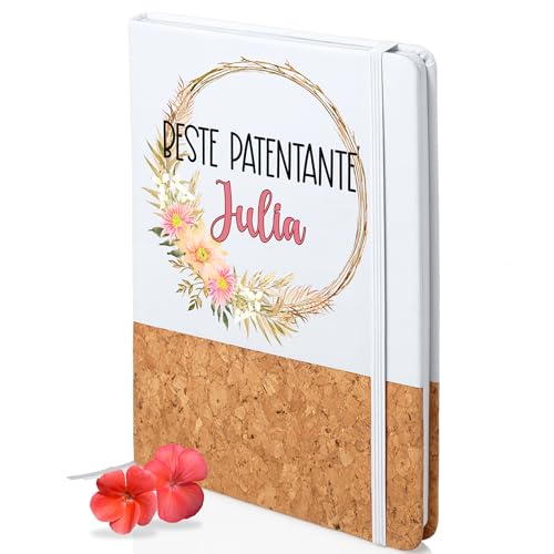 GRAZDesign Notizbuch Beste Patentante mit Namen - Skizzenbuch A5 - Geschenk Weihnachten, Abschied, Dankeschön von GRAZDesign