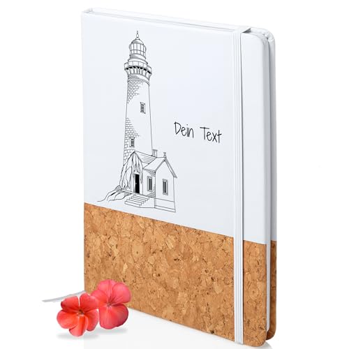 GRAZDesign Personalisiertes Leuchtturm-Notizbuch mit Namen Geschenk für Lehrer und Reiseliebhaber A5 GRAZDesign Personalisiertes Leuchtturm-Notizbuch mit Namen Geschenk für Lehrer und Reiseliebhaber A5 von GRAZDesign