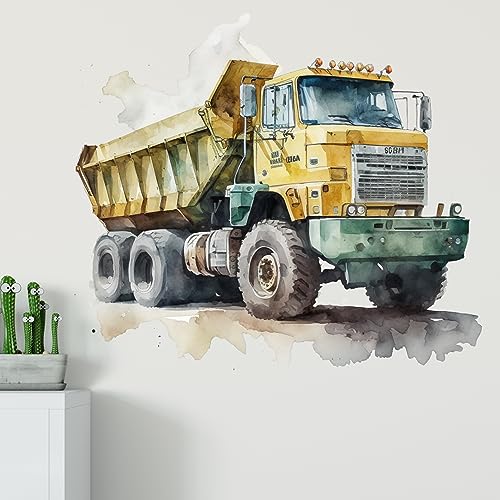 GRAZDesign Wandtattoo Fahrzeuge Baustelle Kinderzimmer Junge, Wand Aufkleber Tattoo Kinder Auto, Bagger Wandaufkleber für Jungenzimmer & Teenager 45x40cm GRAZDesign Wandtattoo Fahrzeuge Baustelle Kinderzimmer Junge, Wand Aufkleber Tattoo Kinder Auto, Bagger Wandaufkleber für Jungenzimmer & Teenager 45x40cm von GRAZDesign