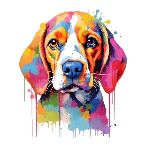 GRAZDesign Wandtattoo Hund Beagle buntes cooles Wandsticker für Jugendzimmer, Kinderzimmer, Wohnzimmer Wandaufkleber - 48x40cm GRAZDesign Wandtattoo Hund Beagle buntes cooles Wandsticker für Jugendzimmer, Kinderzimmer, Wohnzimmer Wandaufkleber - 48x40cm von GRAZDesign