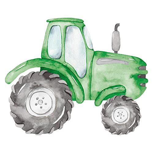 GRAZDesign Wandtattoo Traktor Trecker Kinderzimmer Junge, Wandaufkeber Kinderzimmer Deko Bilder Bauernhof Babyzimmer - 49x40cm / Grün GRAZDesign Wandtattoo Traktor Trecker Kinderzimmer Junge, Wandaufkeber Kinderzimmer Deko Bilder Bauernhof Babyzimmer - 49x40cm / Grün von GRAZDesign