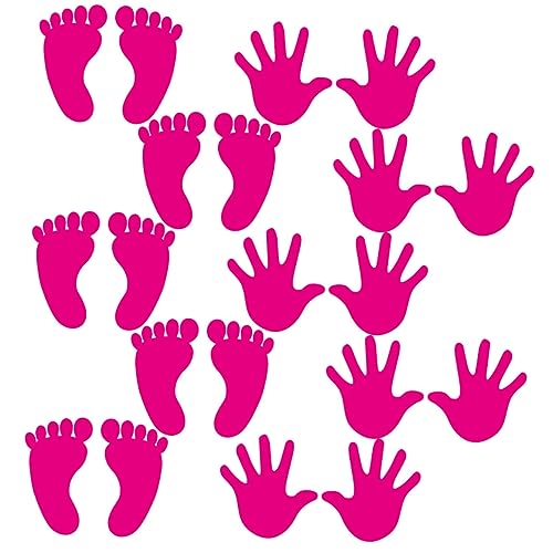 GREENADSCAPE 10 Paar Fußabdruck Handabdruck Selbstklebend Wandtattoo Kinderzimmer Bunte Aufkleber Heimdekor Schlafzimmerdekor GREENADSCAPE 10 Paar Fußabdruck Handabdruck Selbstklebend Wandtattoo Kinderzimmer Bunte Aufkleber Heimdekor Schlafzimmerdekor von GREENADSCAPE