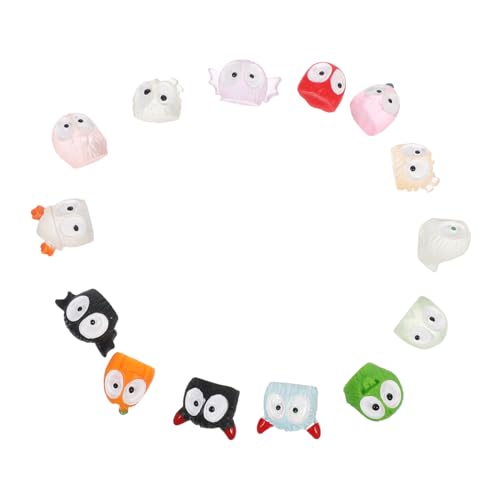 GREENADSCAPE 14 Stück Kreative Soot Devil Figuren Lustige Cartoon Gespenster für Mikrolandschaften Halloween Deko für Zuhause und Partys GREENADSCAPE 14 Stück Kreative Soot Devil Figuren Lustige Cartoon Gespenster für Mikrolandschaften Halloween Deko für Zuhause und Partys von GREENADSCAPE