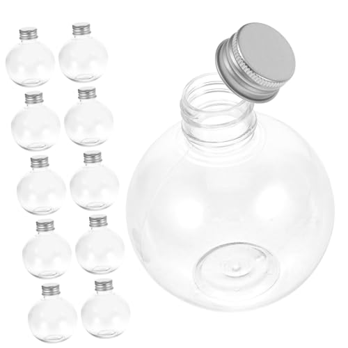 GREENADSCAPE 25 Stück 150 Ml Kugelförmige Kunststoffflaschen Transparente Zwiebelförmige Flaschen Mit Schraubverschluss Für Bastelarbeiten Und Partydeko GREENADSCAPE 25 Stück 150 Ml Kugelförmige Kunststoffflaschen Transparente Zwiebelförmige Flaschen Mit Schraubverschluss Für Bastelarbeiten Und Partydeko von GREENADSCAPE