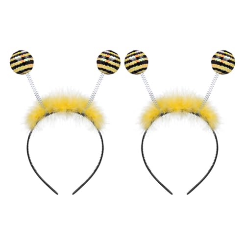 GREENADSCAPE 2 Stück Bienen Haarreif Lustige Kopfbedeckung für Damen und Mädchen Accessoire für Kostümpartys Feiertage und Themen Events Zufällige Farben Zufällige Farbe GREENADSCAPE 2 Stück Bienen Haarreif Lustige Kopfbedeckung für Damen und Mädchen Accessoire für Kostümpartys Feiertage und Themen Events Zufällige Farben Zufällige Farbe von GREENADSCAPE