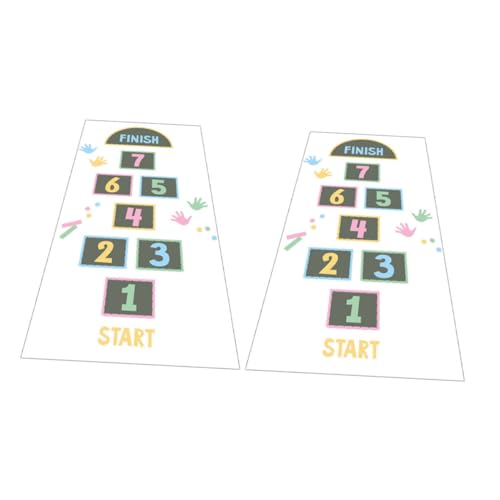 GREENADSCAPE 2 Stück Zahlen Sprunggitter Wandaufkleber, Himmel Und, Bodenaufkleber, Himmel Und, Himmel Und Spielaufkleber, Bodenaufkleber Für Kinder, Himmel Und, Spielzeug, Bodenaufkleber, GREENADSCAPE 2 Stück Zahlen Sprunggitter Wandaufkleber, Himmel Und, Bodenaufkleber, Himmel Und, Himmel Und Spielaufkleber, Bodenaufkleber Für Kinder, Himmel Und, Spielzeug, Bodenaufkleber, von GREENADSCAPE