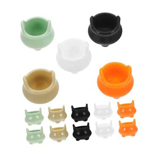 GREENADSCAPE 20 Stück Mini , Mini Hauskessel, Töpfe, Mini Kessel, Miniatur Hauszubehör, Mini , Halloween Miniaturkessel, Großpackung, Kunststoff Minikessel GREENADSCAPE 20 Stück Mini , Mini Hauskessel, Töpfe, Mini Kessel, Miniatur Hauszubehör, Mini , Halloween Miniaturkessel, Großpackung, Kunststoff Minikessel von GREENADSCAPE