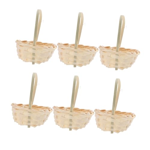 GREENADSCAPE 20 Stück Mini Handgefertigte Blumen Körbe aus Vielseitiger Aufbewahrungskorb für Deko Fotografie Design Robust Praktisch GREENADSCAPE 20 Stück Mini Handgefertigte Blumen Körbe aus Vielseitiger Aufbewahrungskorb für Deko Fotografie Design Robust Praktisch von GREENADSCAPE