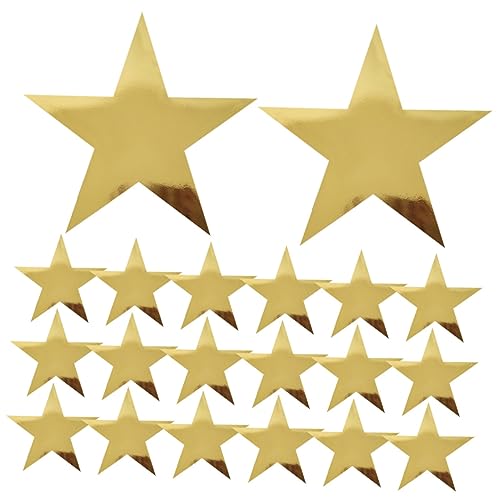 GREENADSCAPE 20 Stück Teiliges Goldene Papierstern Dekorationen für Partys Feste und DIY Projekte Strahlende Wand und Raumdeko für Veranstaltungen und Feiern GREENADSCAPE 20 Stück Teiliges Goldene Papierstern Dekorationen für Partys Feste und DIY Projekte Strahlende Wand und Raumdeko für Veranstaltungen und Feiern von GREENADSCAPE